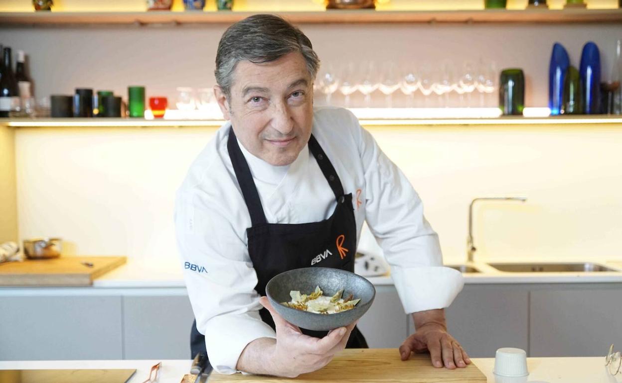 Joan Roca presenta la receta de abril de 'Gastronomía Sostenible'. 