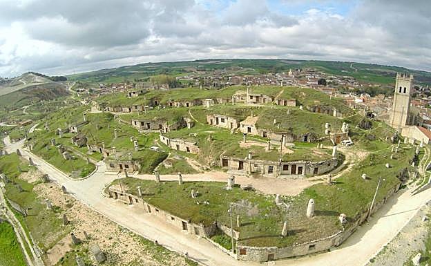 Barrio de bodegas de Baltanás. 