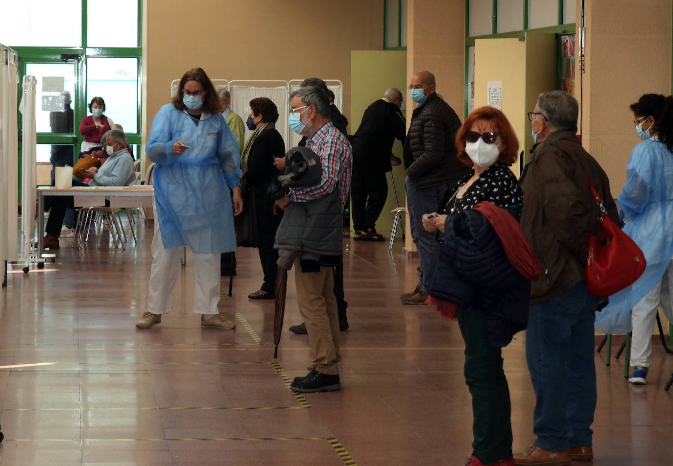 Jornada de vacunacion masiva en Segovia 