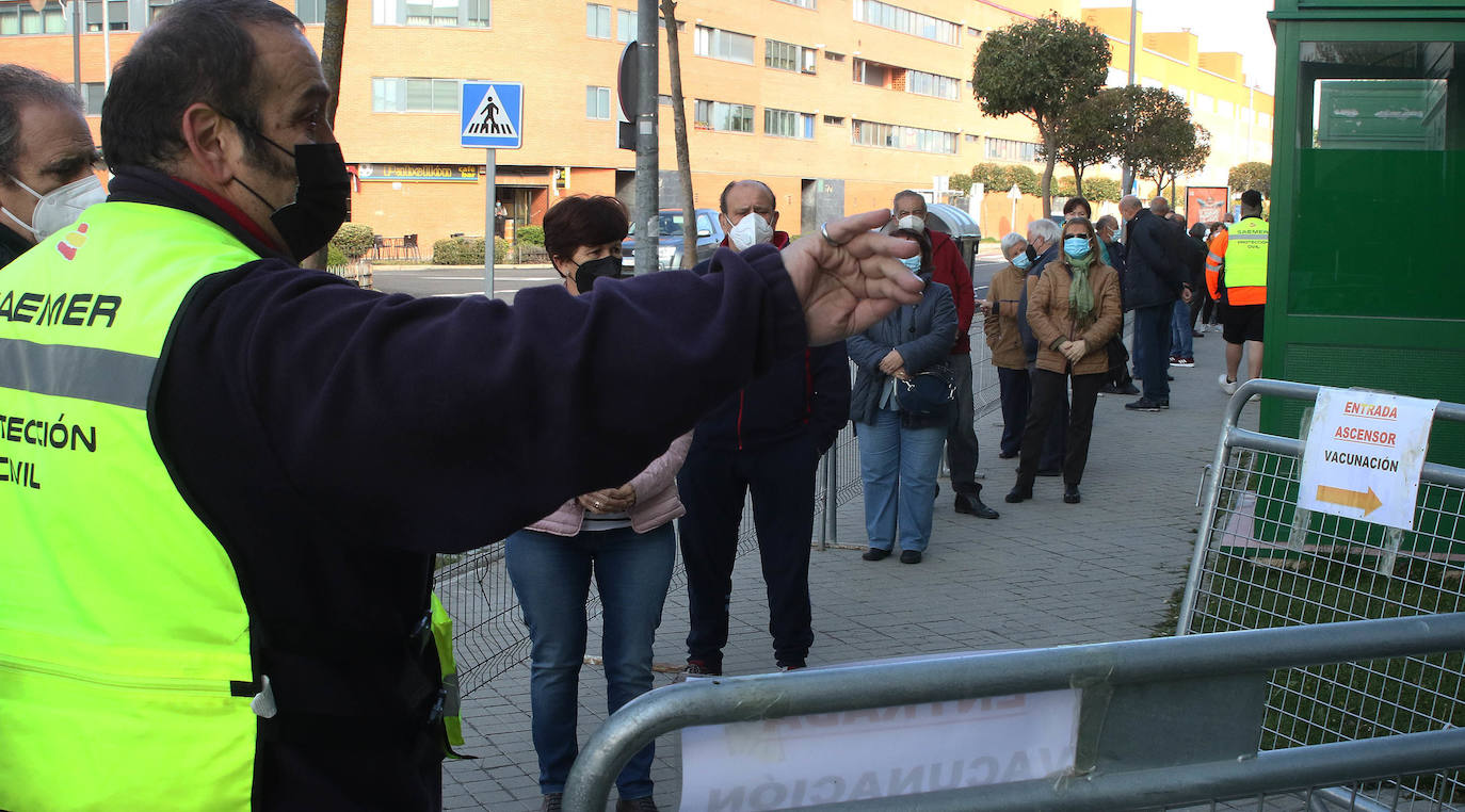 Jornada de vacunacion masiva en Segovia 