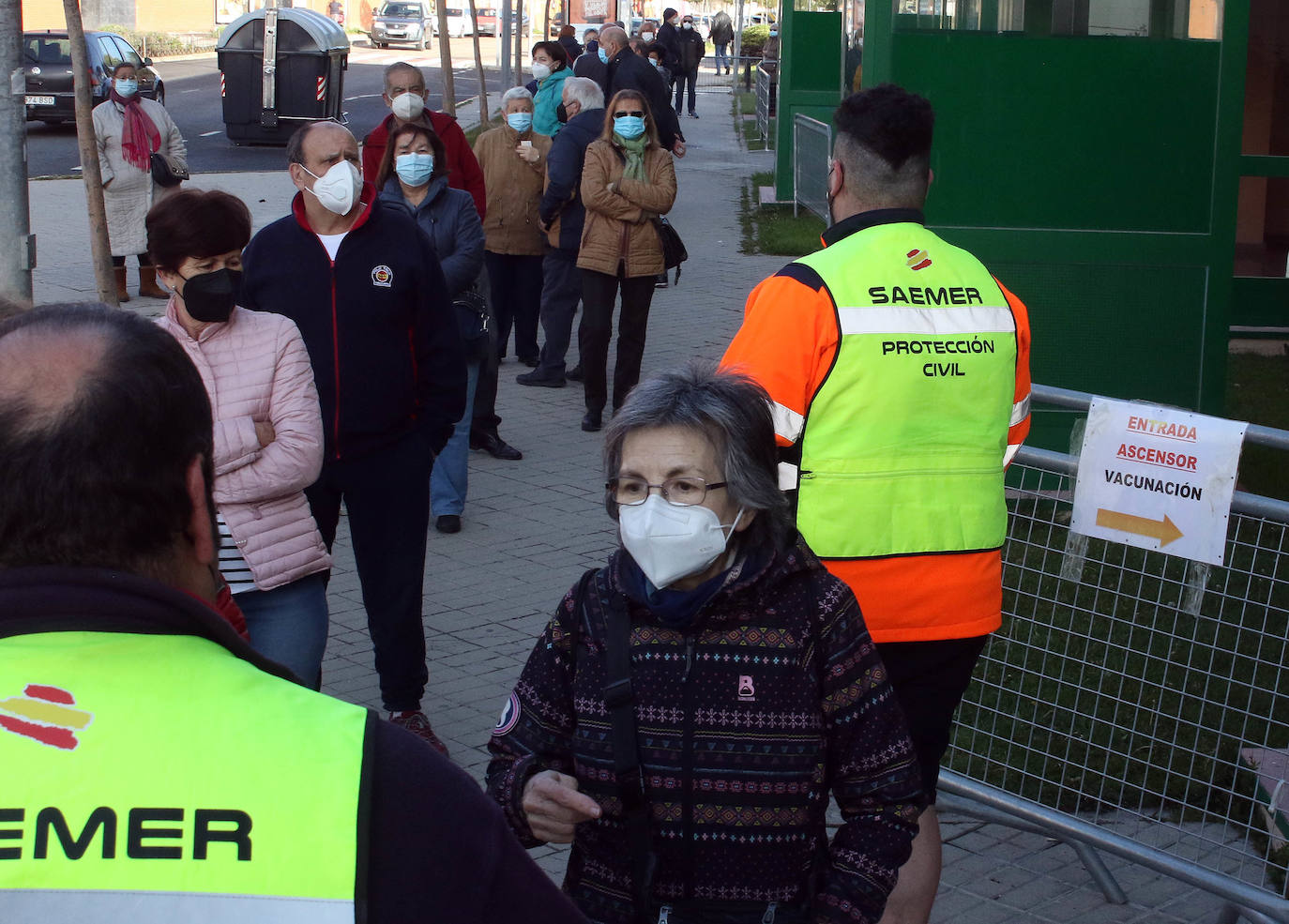 Jornada de vacunacion masiva en Segovia 