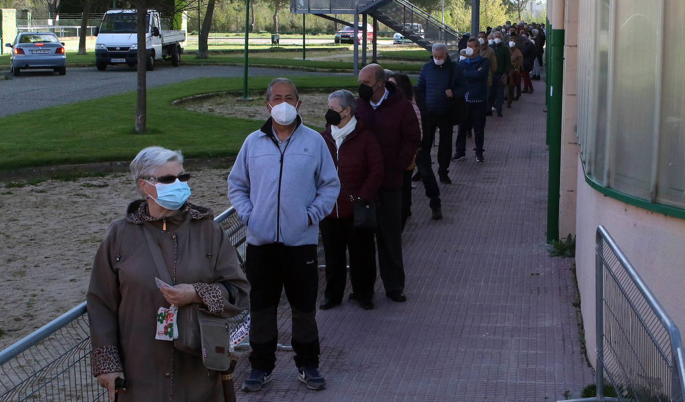 Jornada de vacunacion masiva en Segovia 