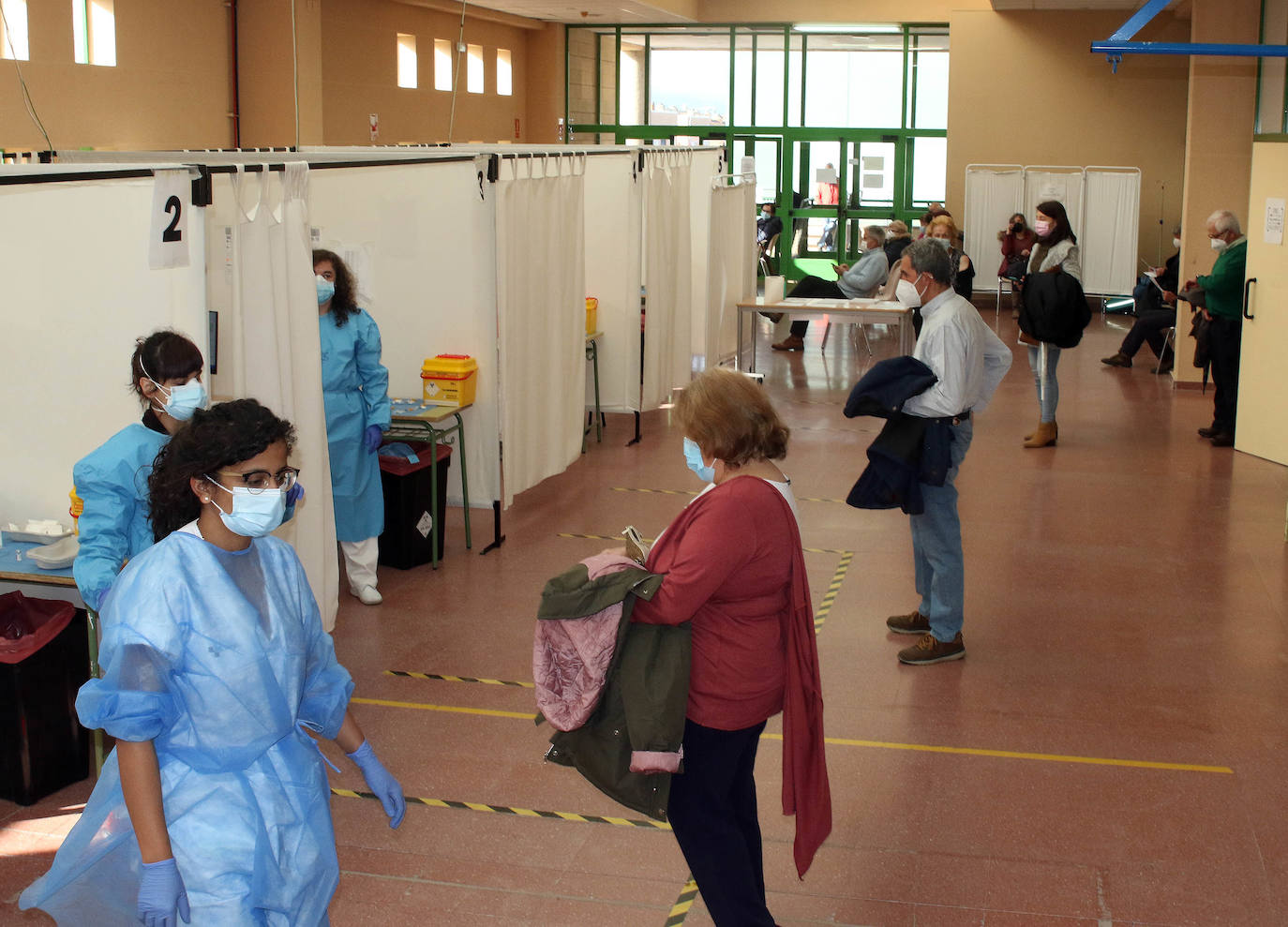 Jornada de vacunacion masiva en Segovia 