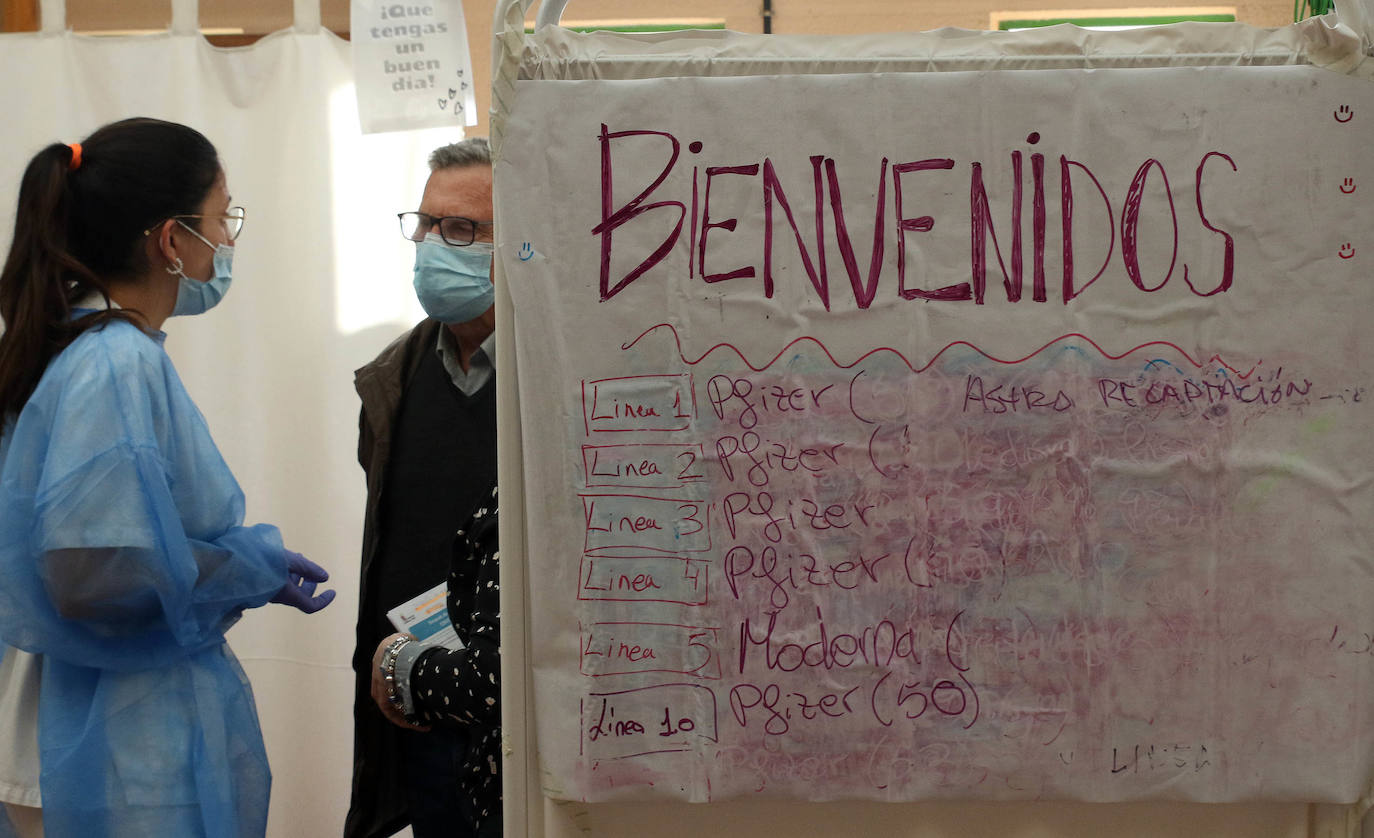 Jornada de vacunacion masiva en Segovia 