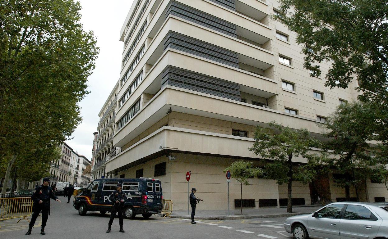 Vista de la Audiencia Nacional. 