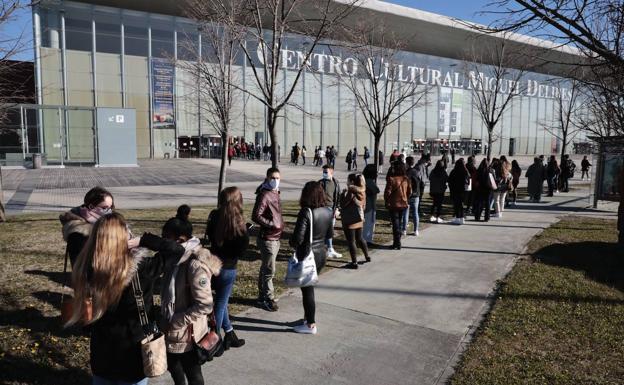 Así es la vacunación de los mayores de 70 años en Valladolid