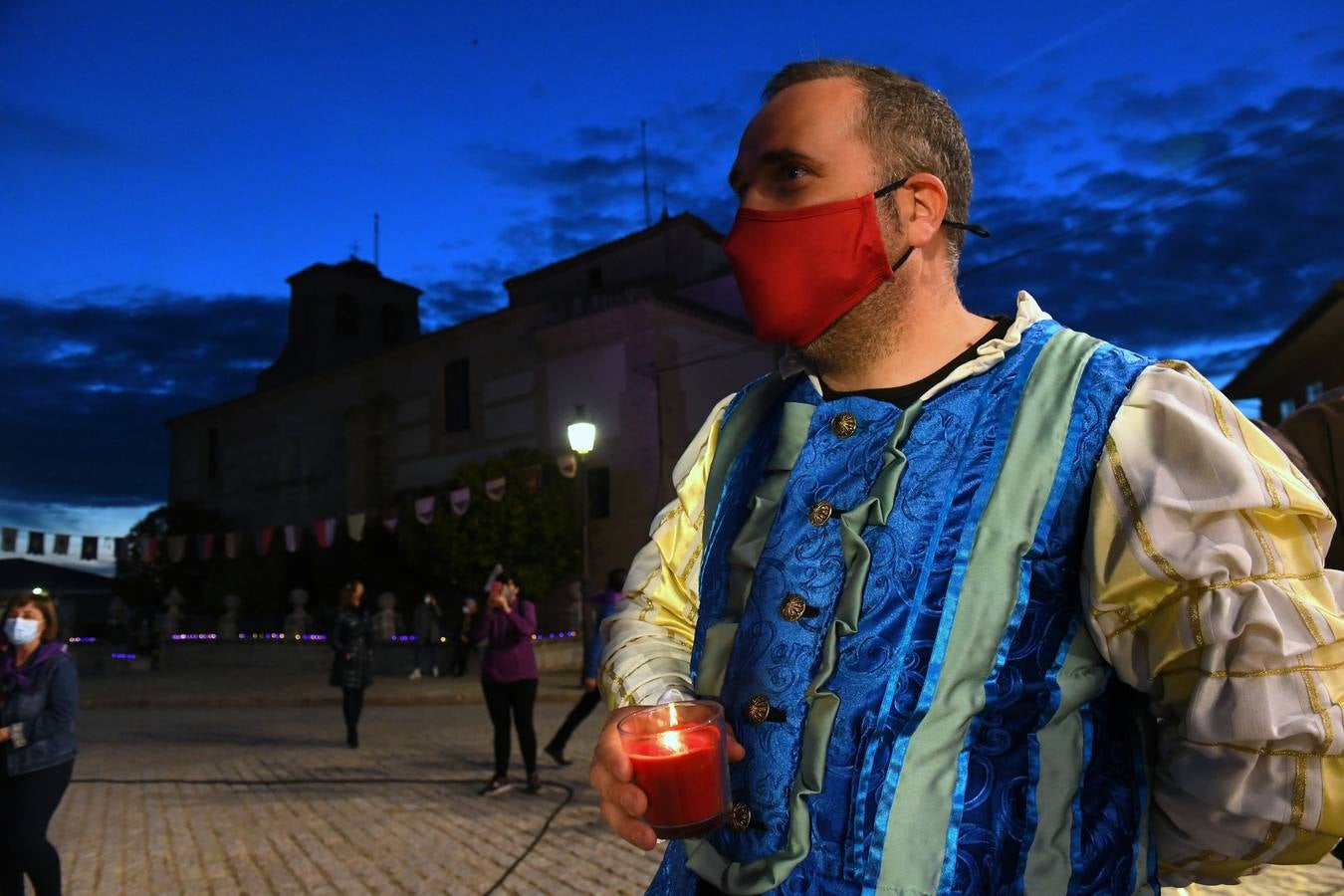 Fotos: Vigilia en Villalar en recuerdo a la última noche de los comuneros