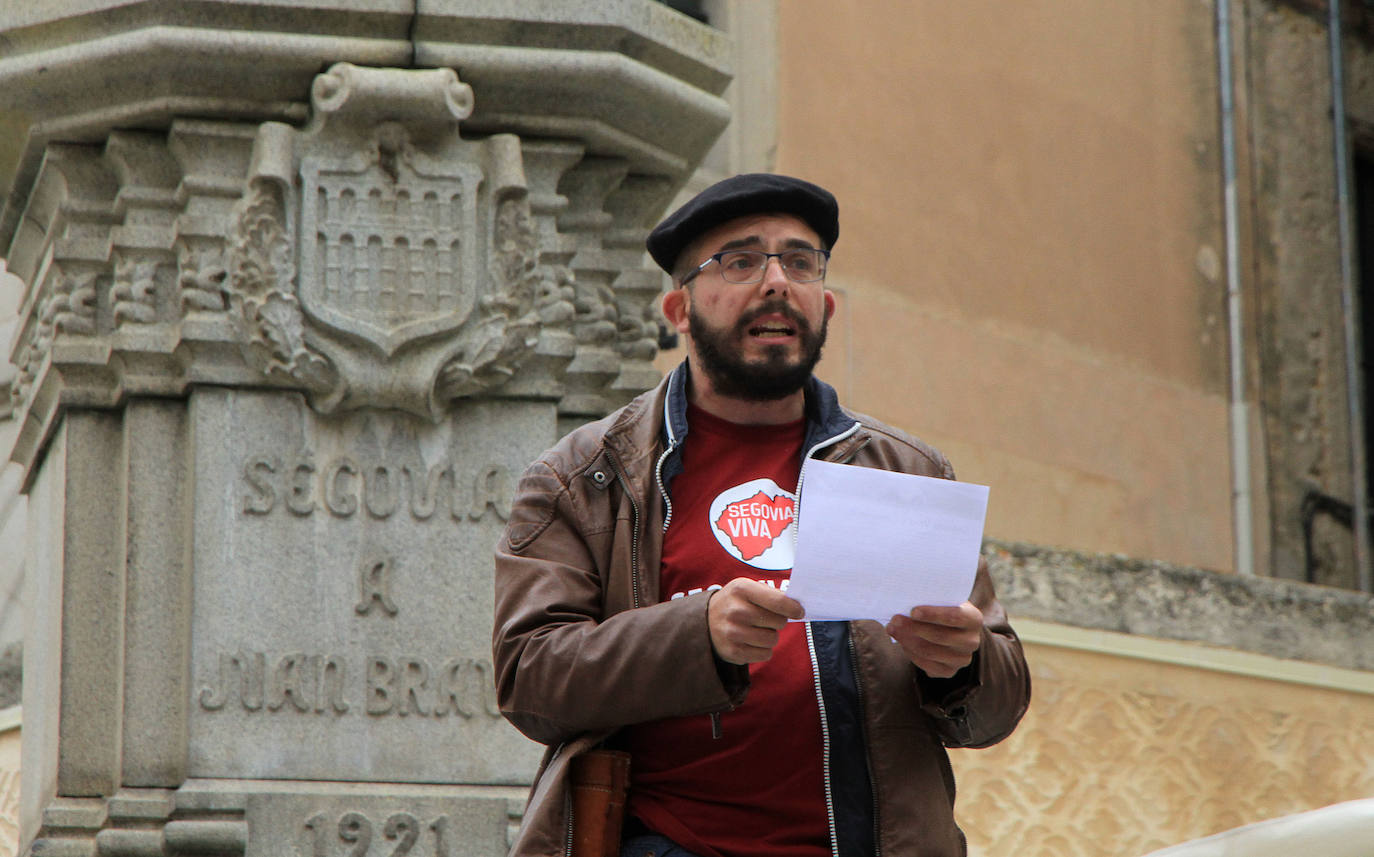 Actos en la plaza de Medina del Campo con motivo del Día de la Comunidad.