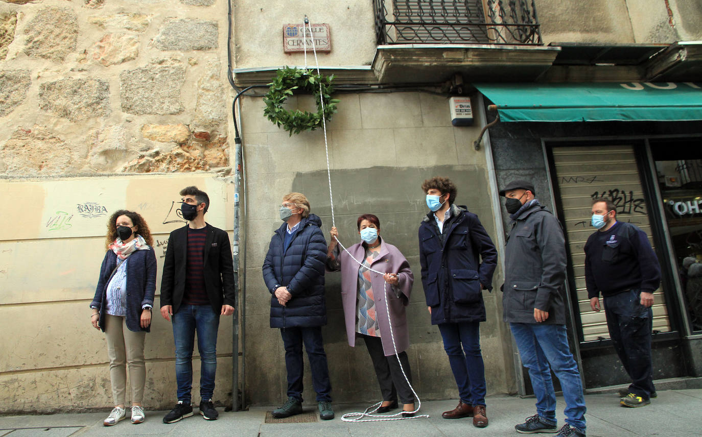 Actos en Segovia con motivo del Día del Libro.
