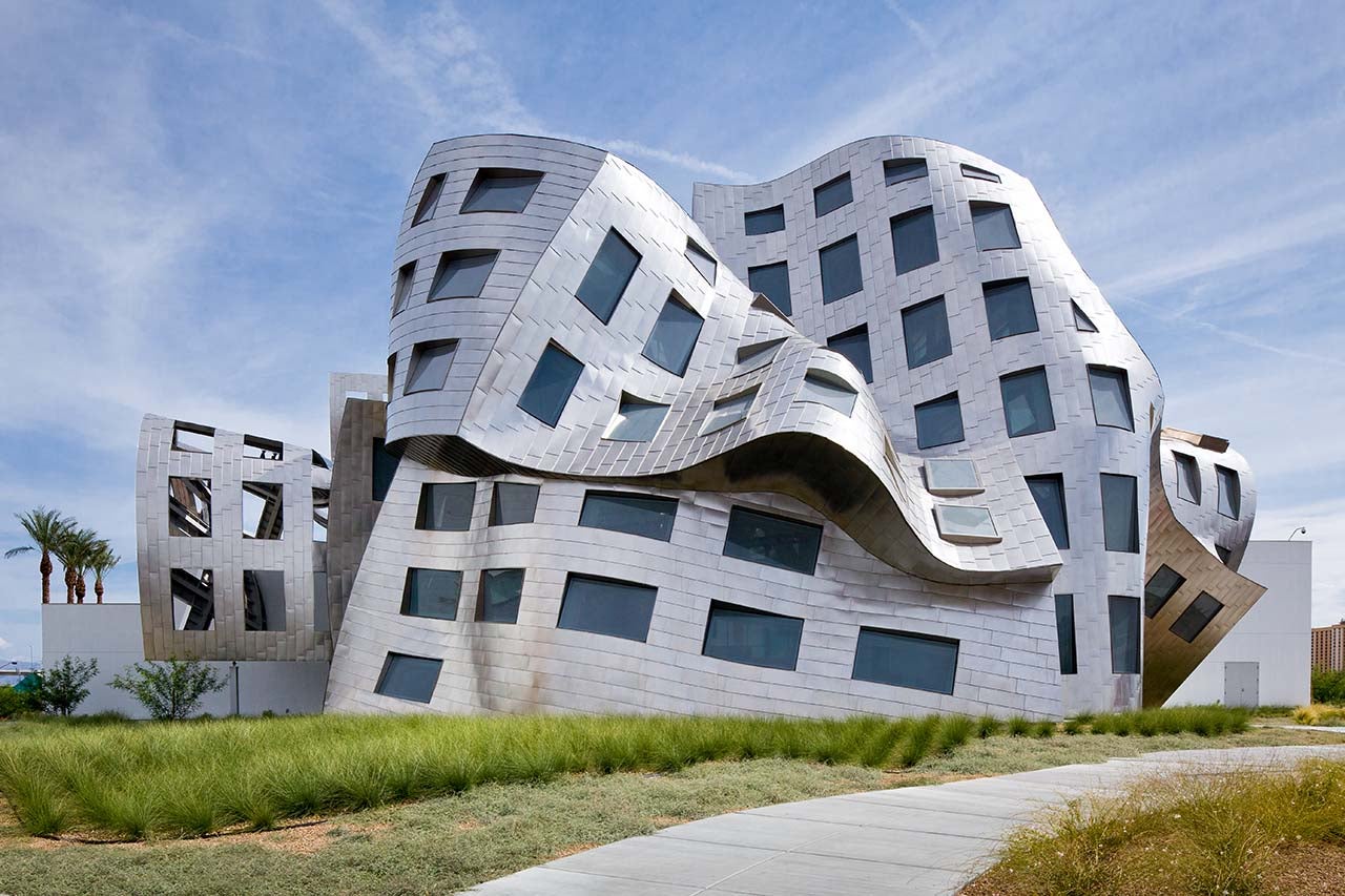 Clínica de salud mental Lou Ruvo, en Las Vegas, diseñada por Frank Gehry