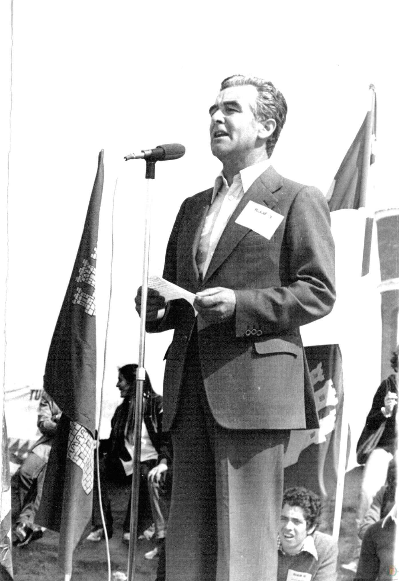 El alcalde Félix Calvo Casasola, durante su discurso.