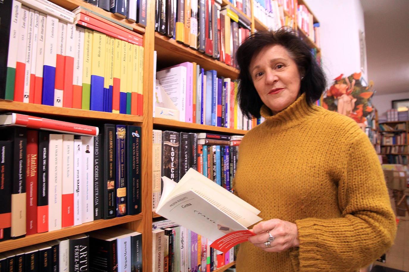 Blanca García, de la librería Antares.