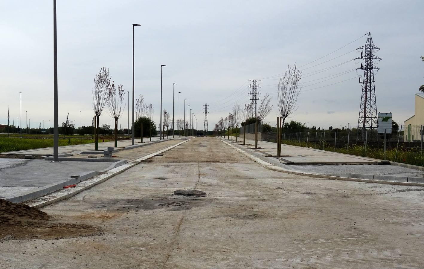 Fotos: Obras de reforma del Camino Viejo de Simancas