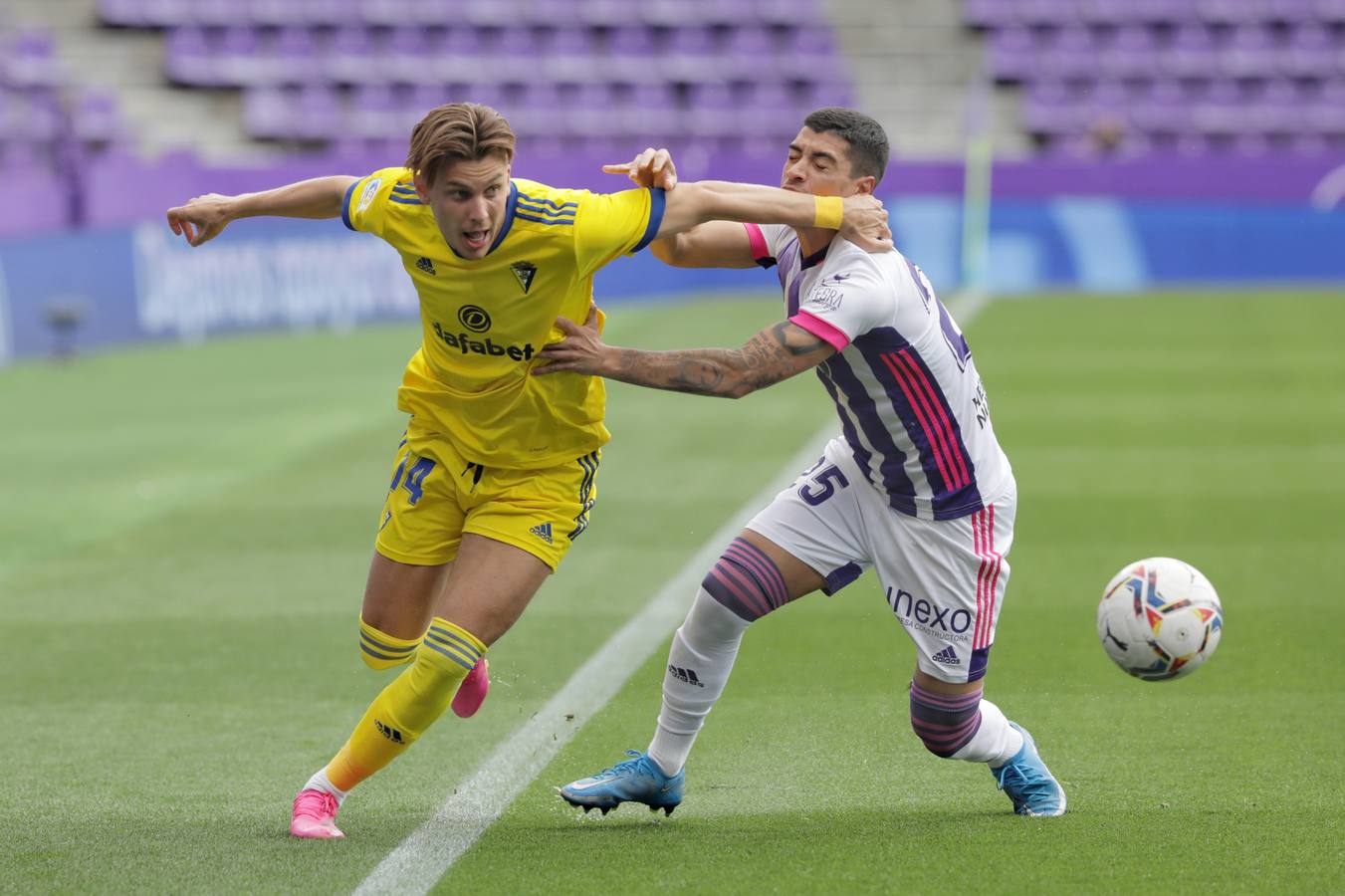 Fotos: Empate del Real Valladolid ante el Cádiz (1-1)