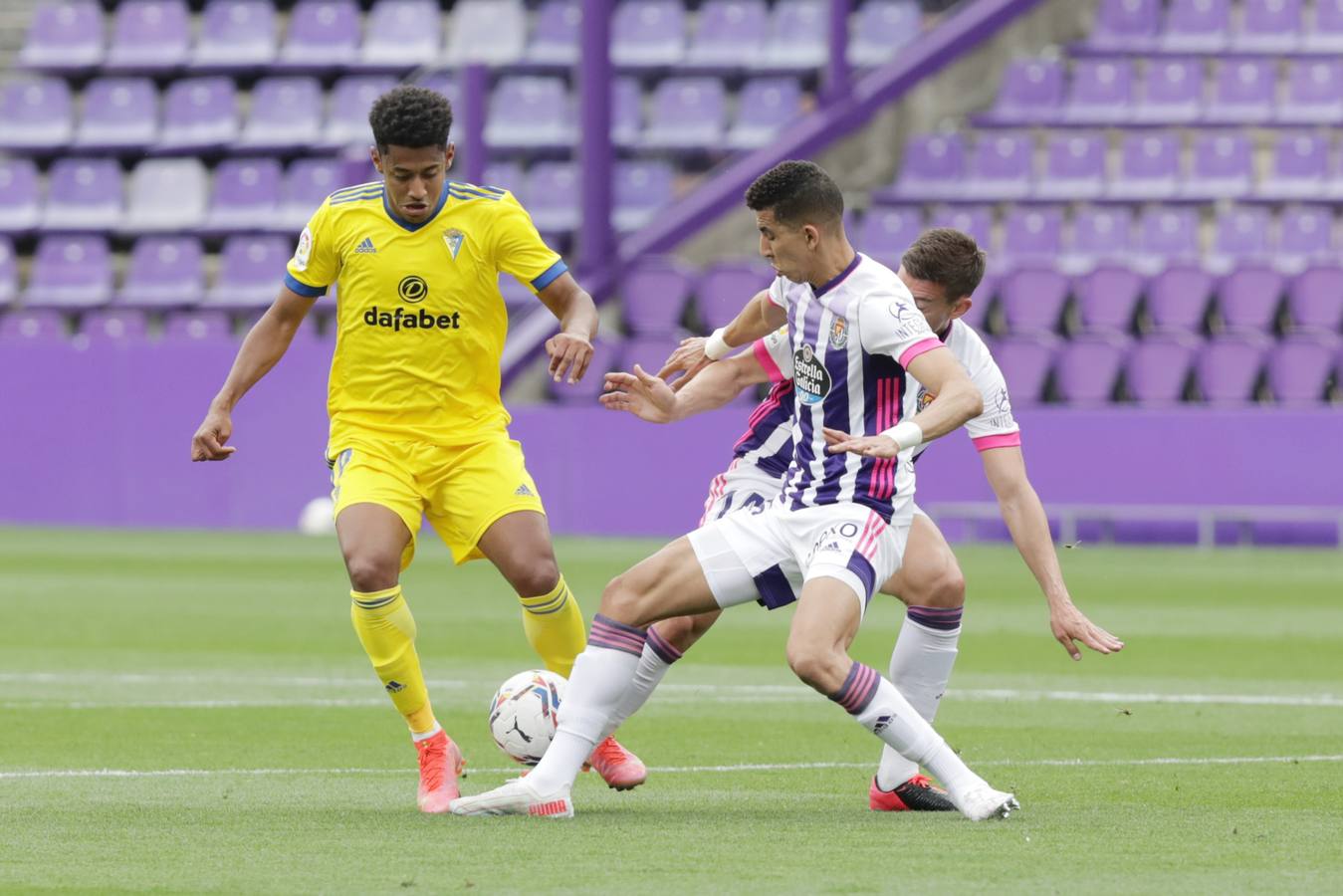 Fotos: Empate del Real Valladolid ante el Cádiz (1-1)