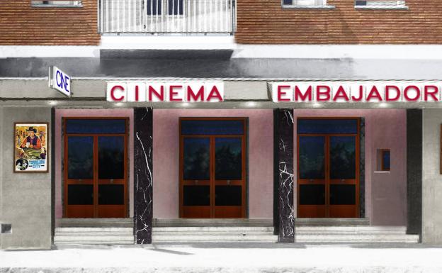 Cine Embajadores (en Embajadores, 58. (1964-67)