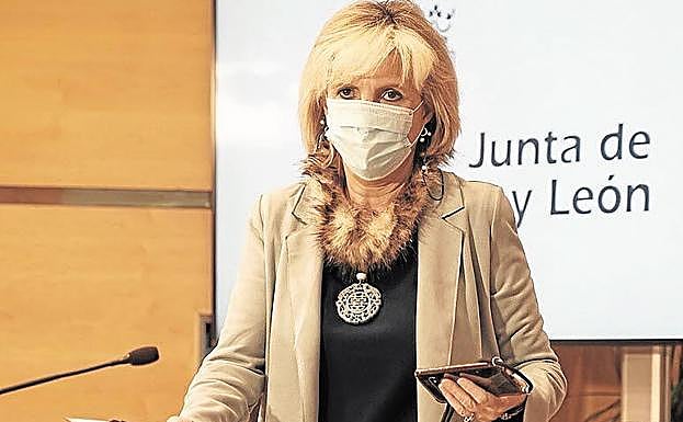 La consejera de Sanidad, Verónica Casado.
