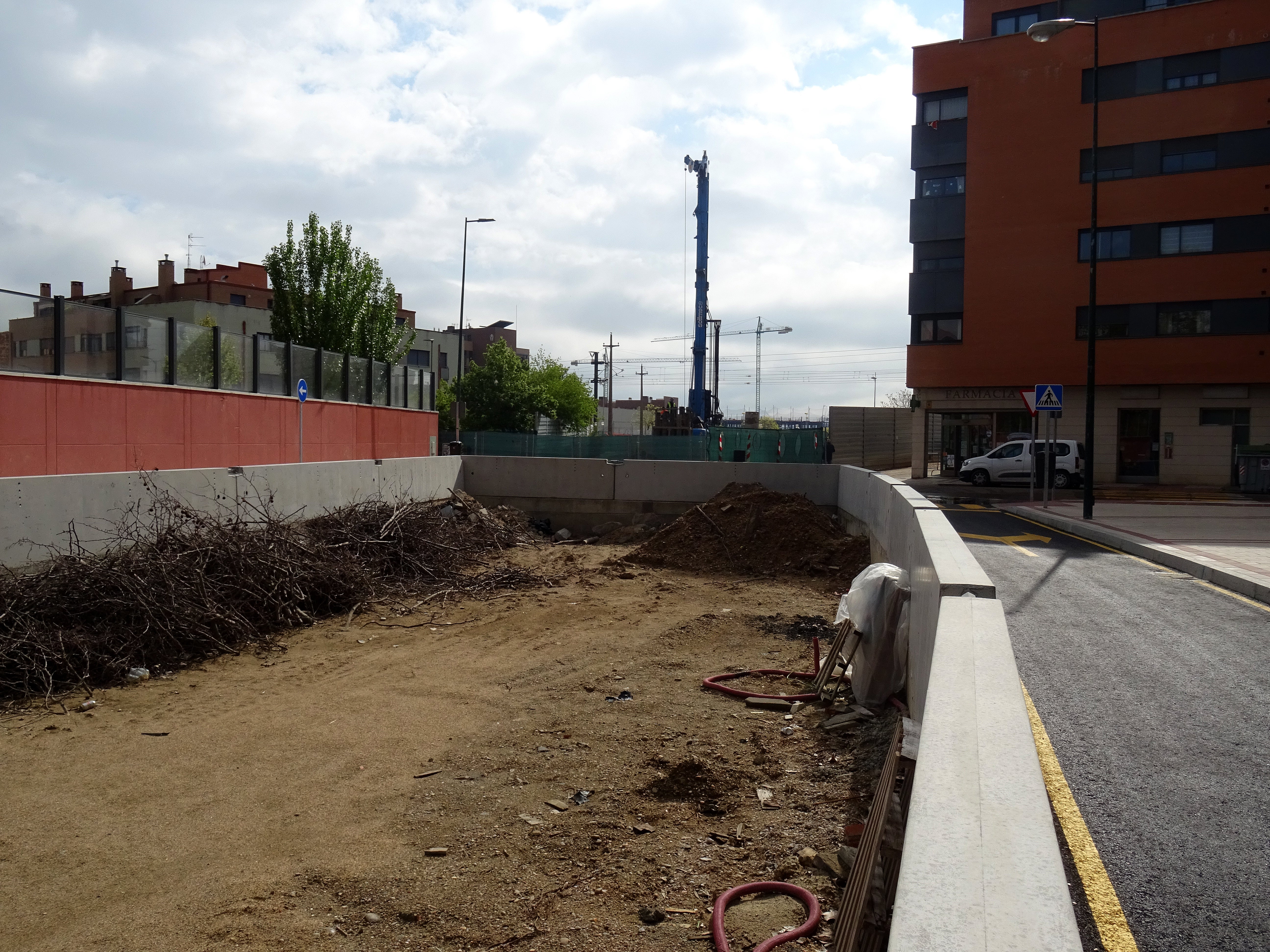 Fotos: Obras del túnel de Andrómeda en Valladolid