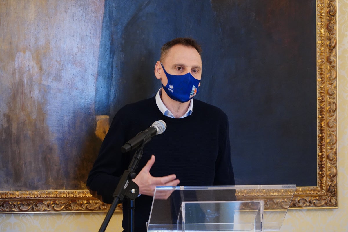 Recepción en el Ayuntamiento a las subcampeonas de Europa