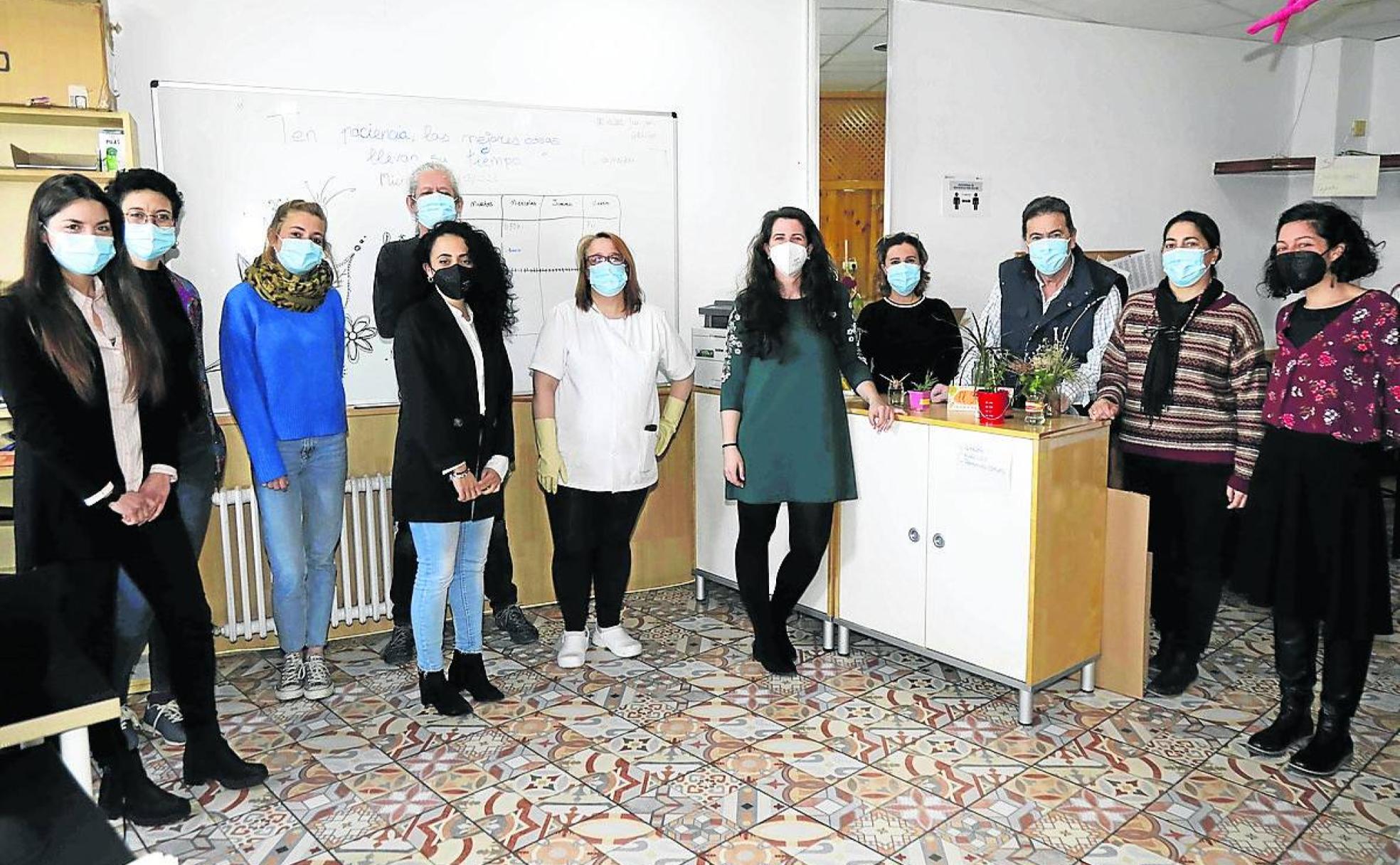 Equipo multidisciplinar que trabaja en Progestión. .