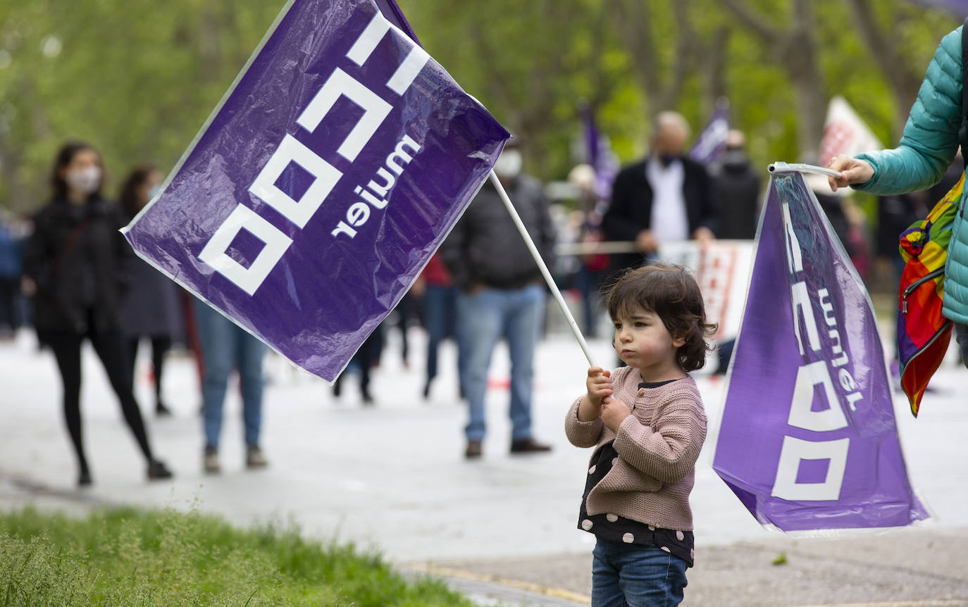 Fotos: Manifestación del Primero de Mayo en Valladolid