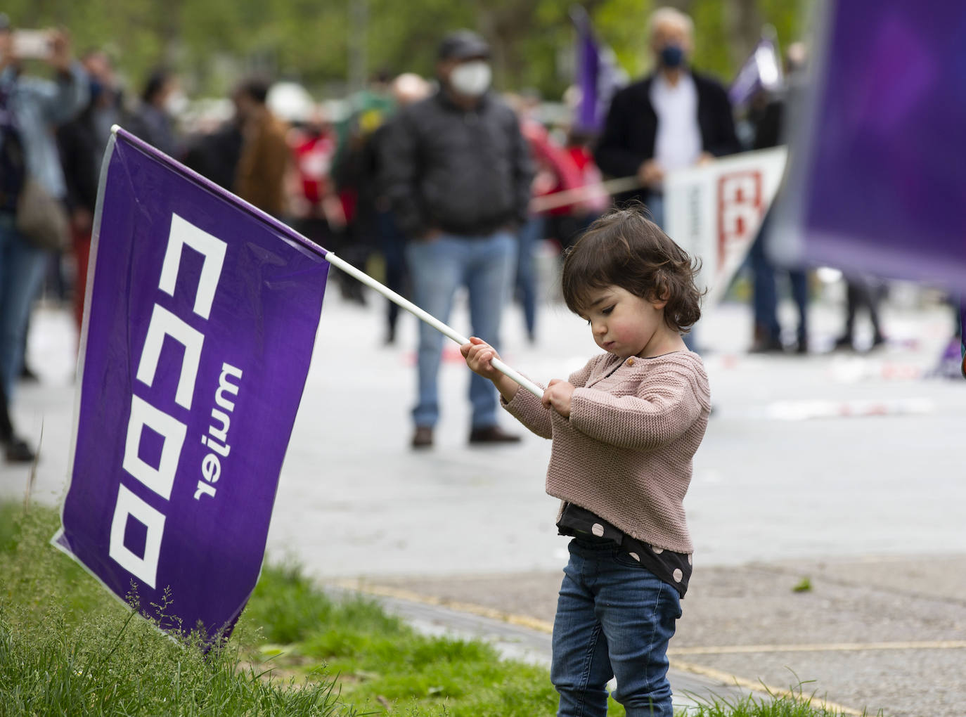 Fotos: Manifestación del Primero de Mayo en Valladolid