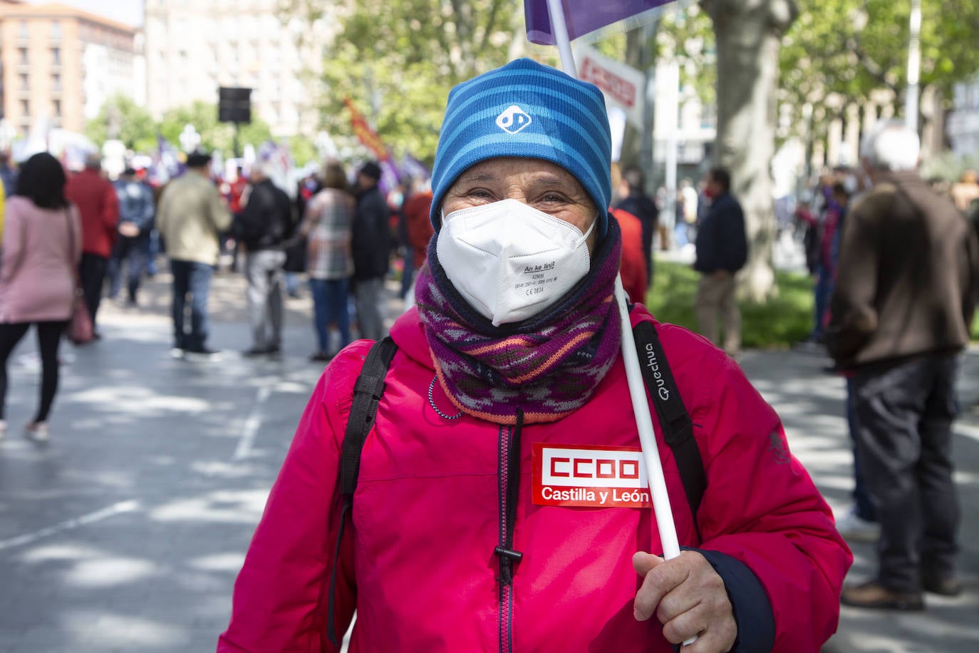 Fotos: Manifestación del Primero de Mayo en Valladolid