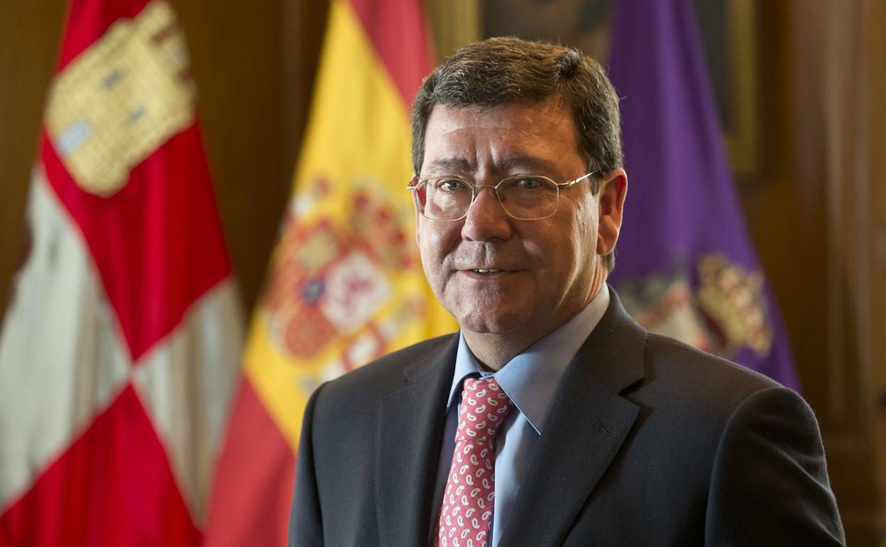 El presidente de la Diputación Provincial de Burgos, César Rico.