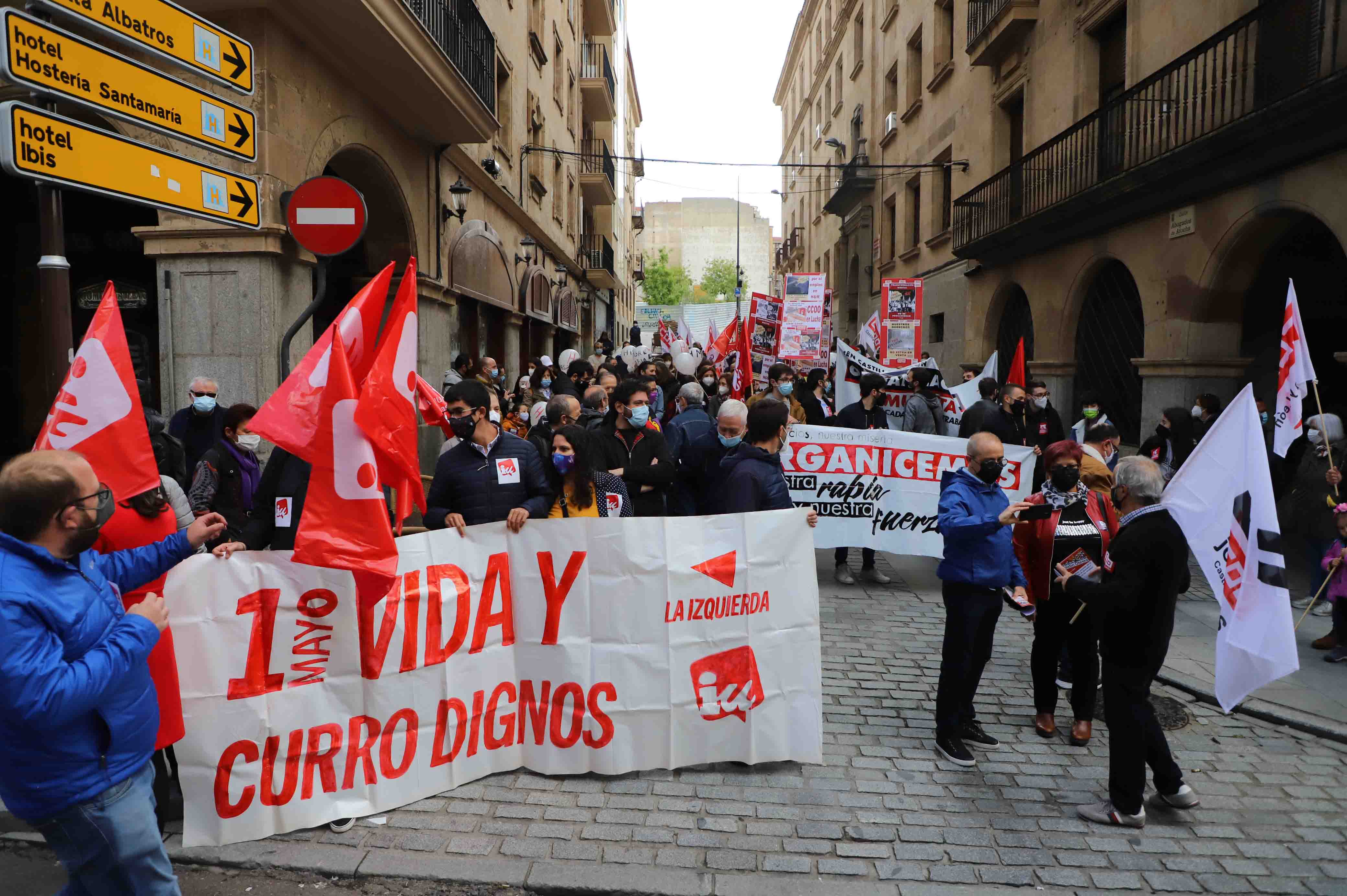 Manifestación por el Día del Trabajador