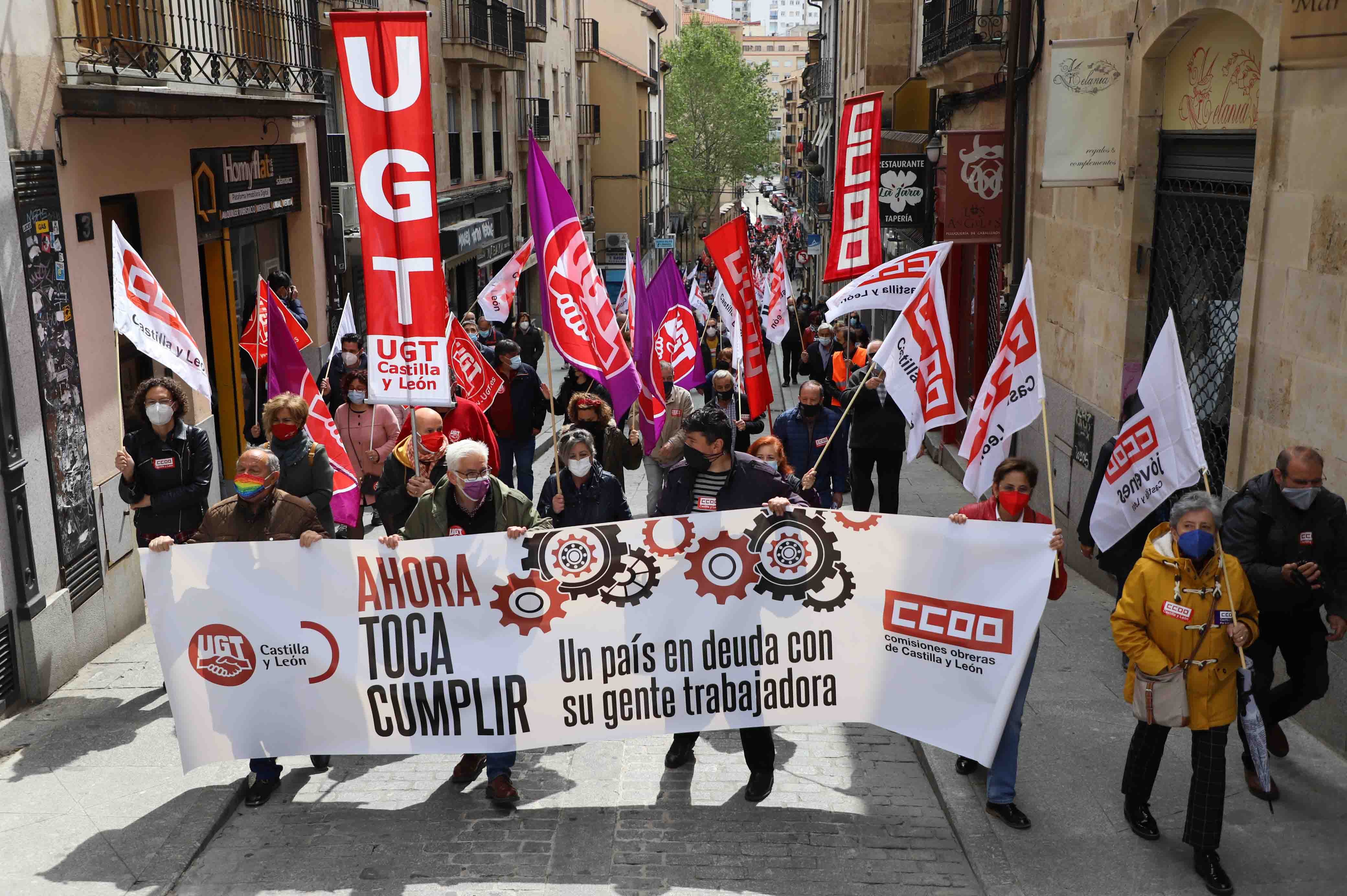 Manifestación por el Día del Trabajador