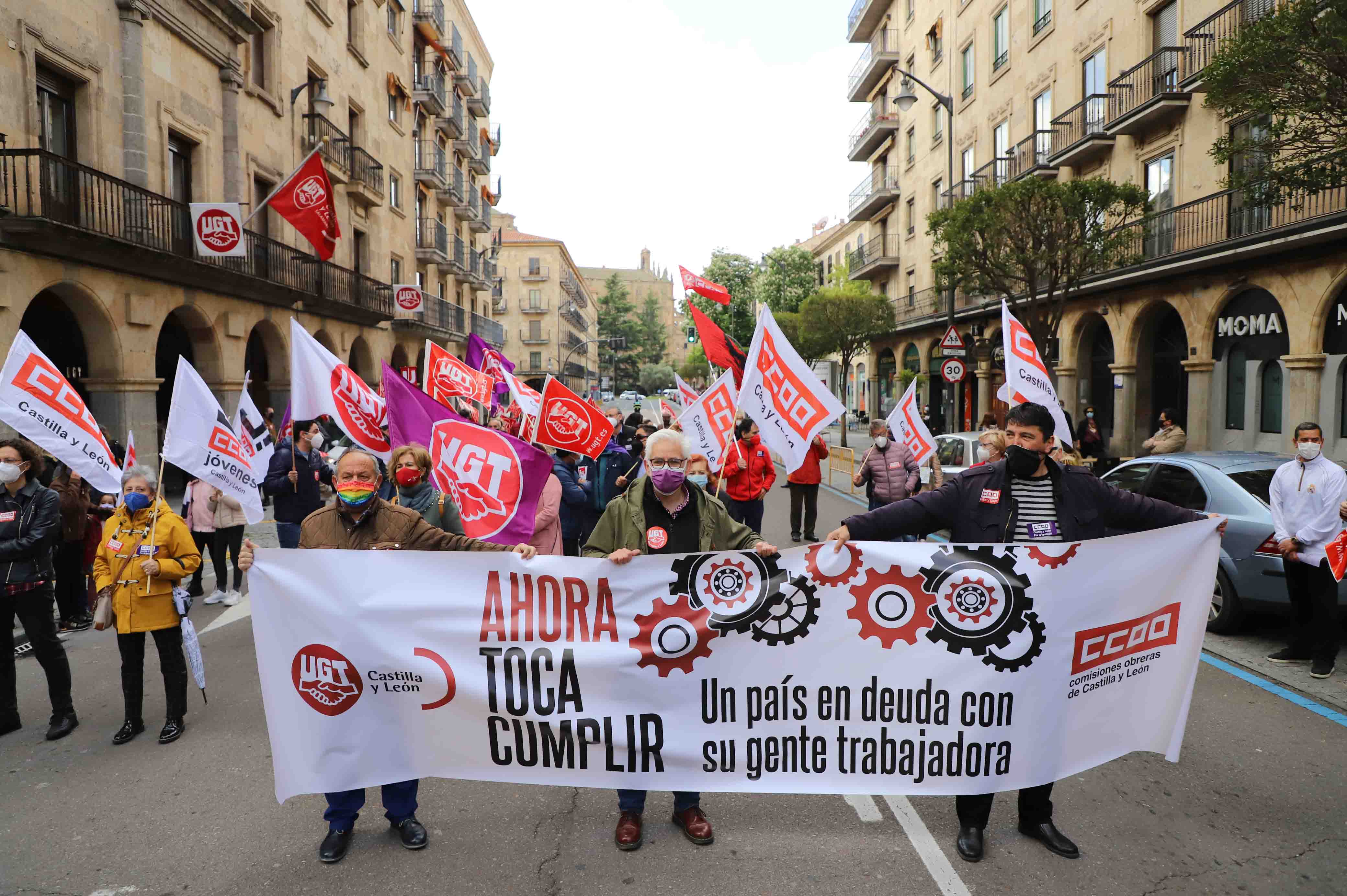 Manifestación por el Día del Trabajador