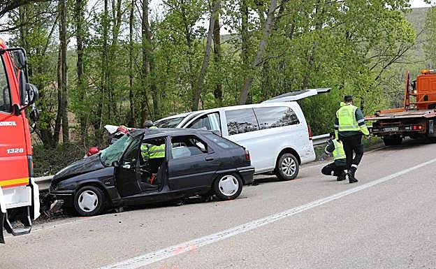 El hermano del vallisoletano fallecido en el accidente de Almazán está «fuera de peligro»