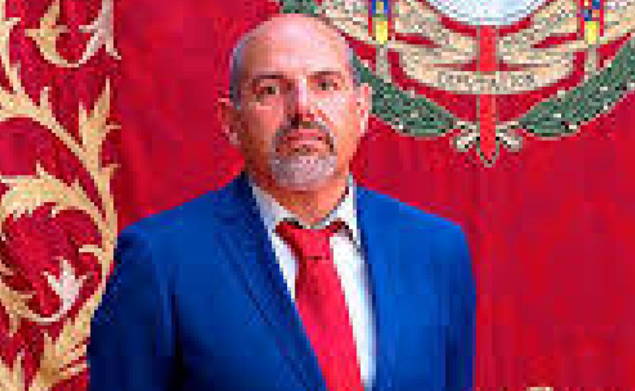 El alcalde de Alaejos, Carlos Mangas.