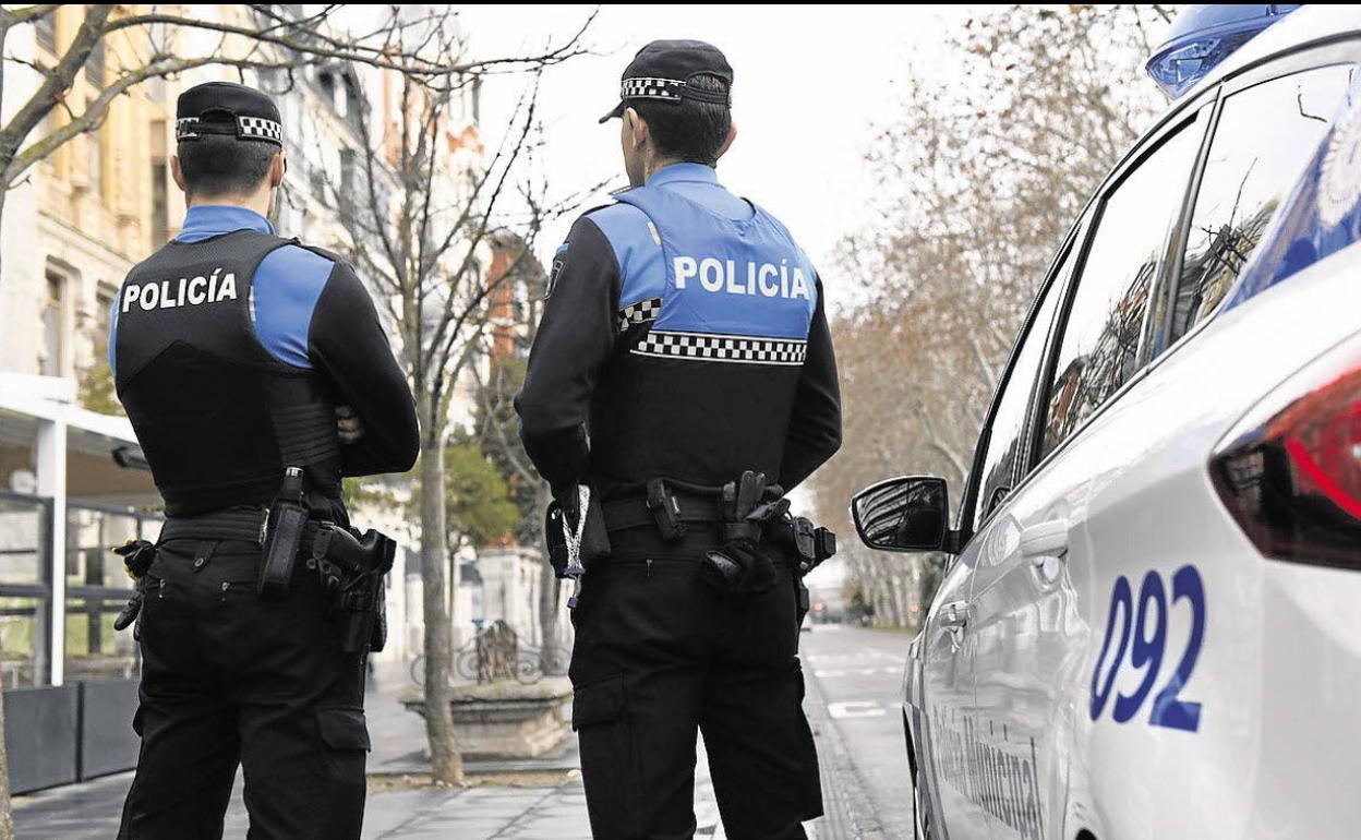 Agentes de la Policía Municipal. 