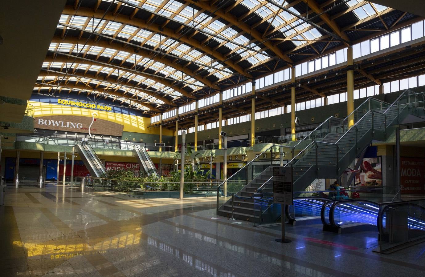 Fotos: La desoladora imagen del centro comercial Equinoccio Zaratán