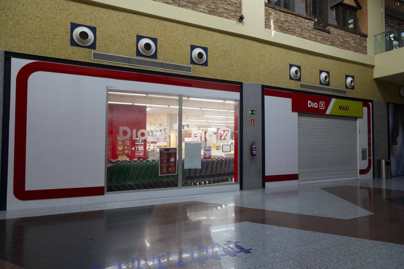 Fotos: La desoladora imagen del centro comercial Equinoccio Zaratán