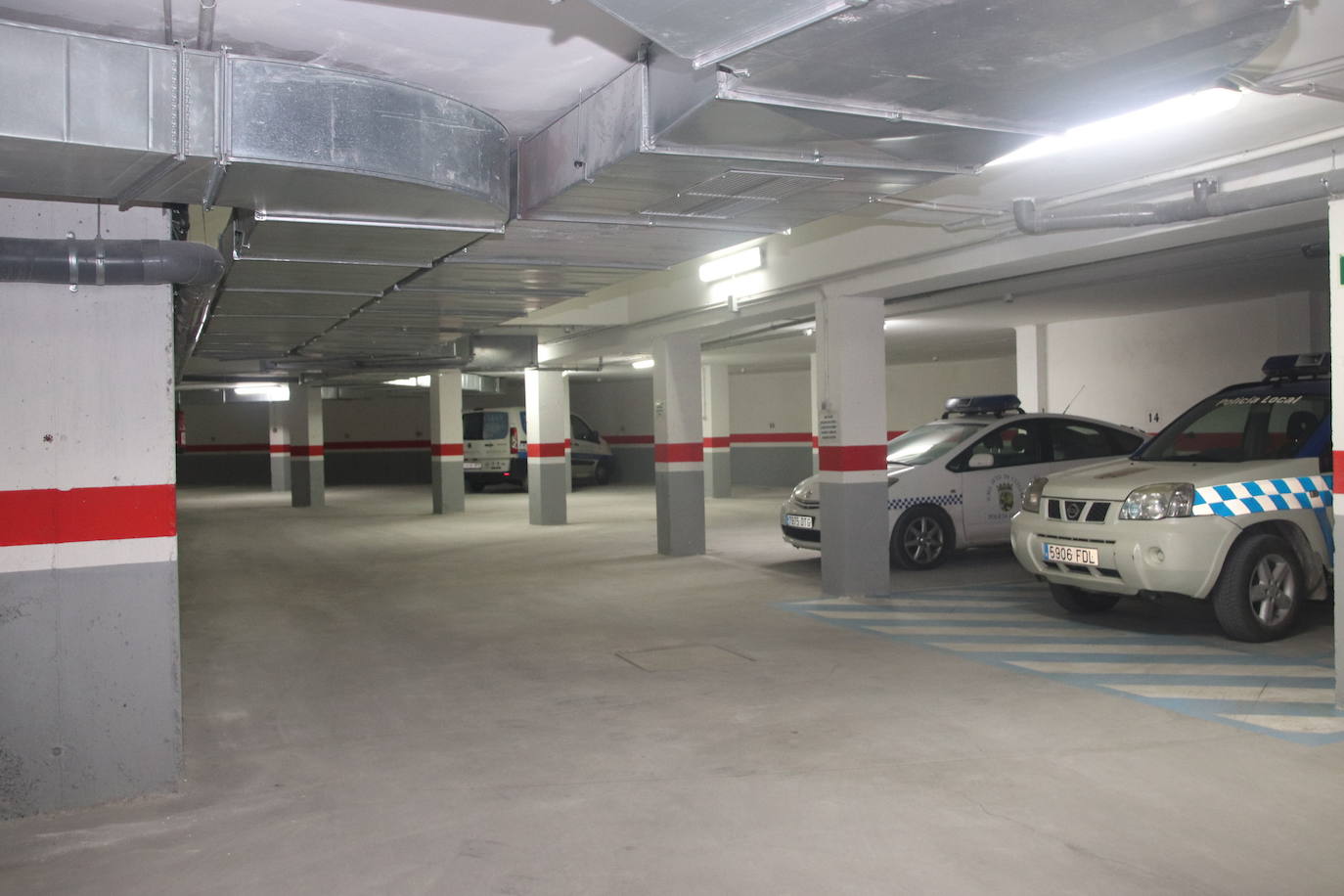 Plazas de garaje del complejo Niñas Huérfanas en Cuéllar.