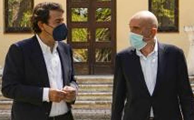 Carnero vuelve «a nacer» y envía su aliento a enfermos y sanitarios