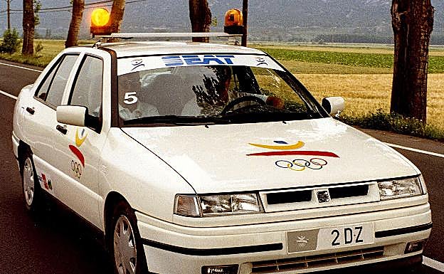 Versión eléctrica del Toledo utilizada en la Olimpiada de Barcelona para la prueba de Marathon