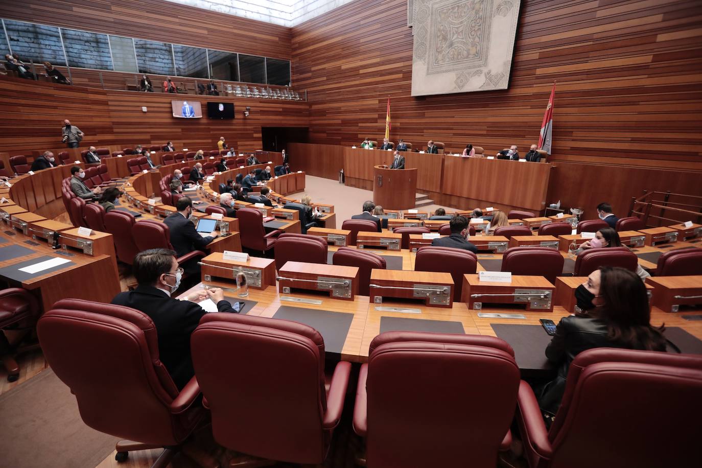 Fotos: El procurador del Común interviene en el pleno de las Cortes