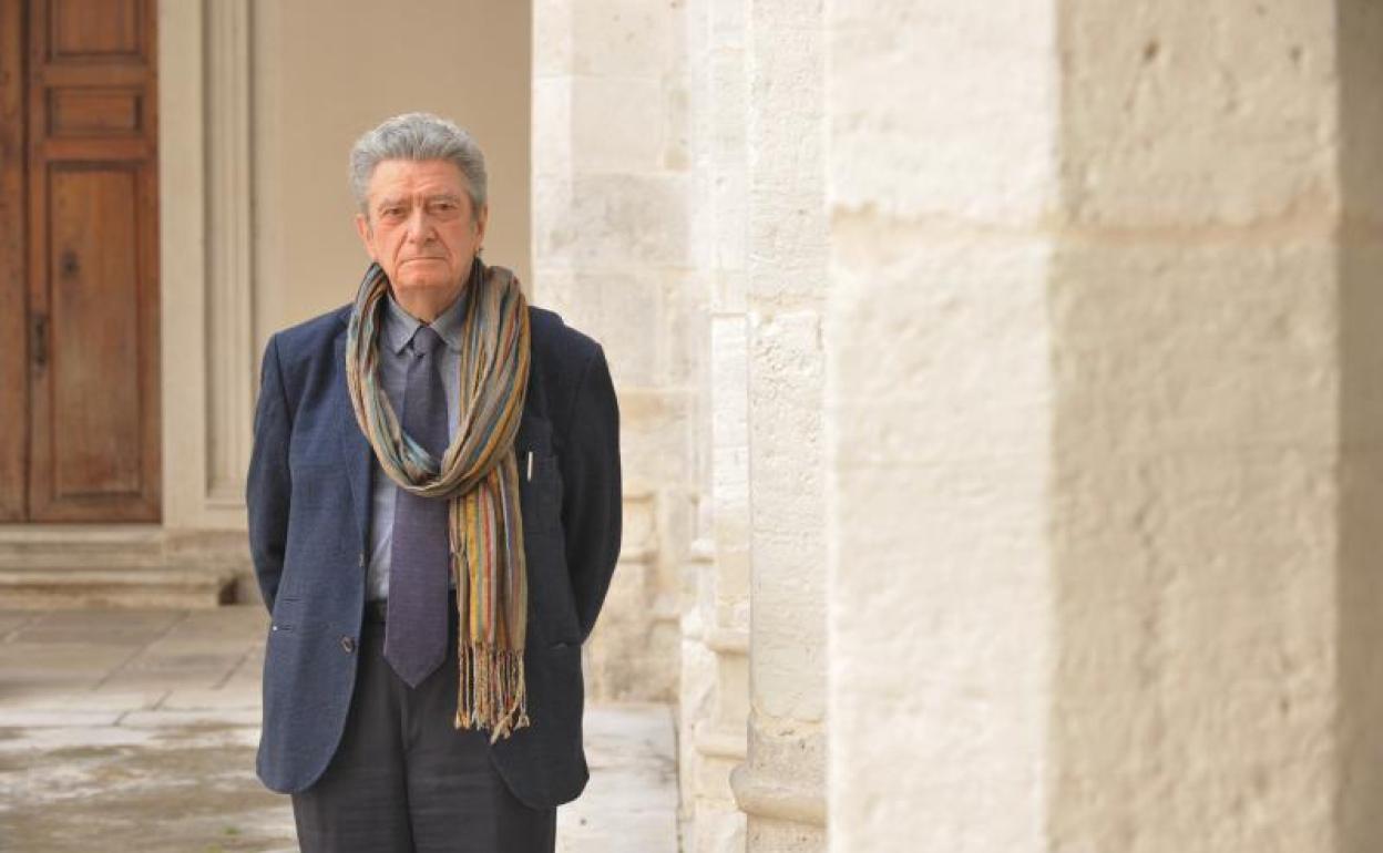 Antonio Baciero, en el Palacio de Santa Cruz. 