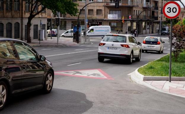 El Paseo de Canalejas está limitado a 30 km/h