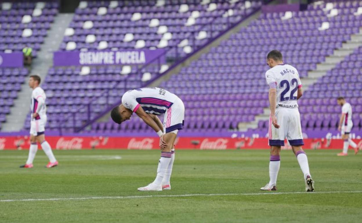 El Yamiq, Nacho, Alcaraz. La derrota. 