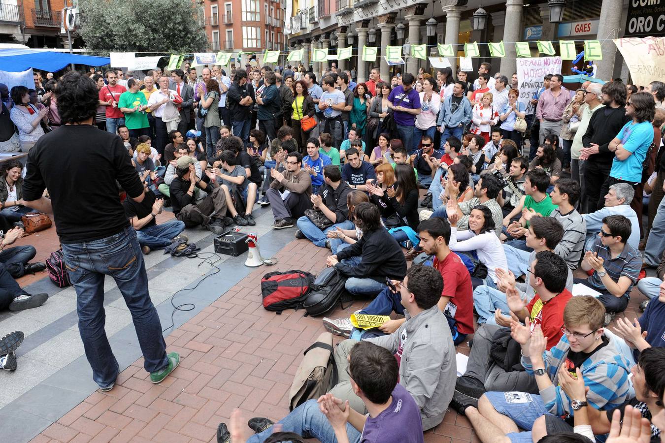 Fotos: Diez años del nacimiento del movimiento 15M en Valladolid