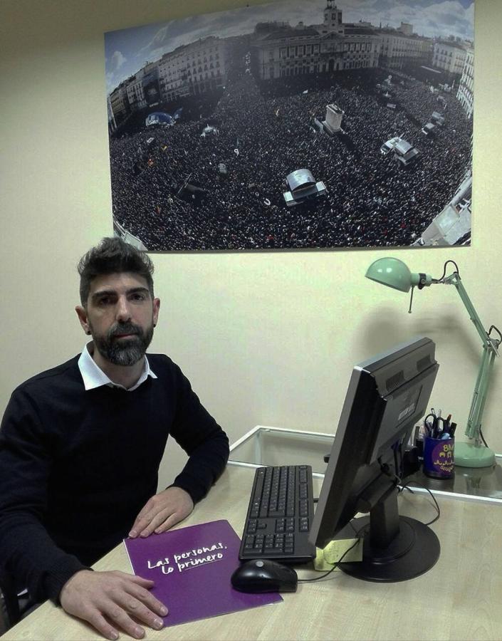 Décimo aniversario del movimiento 15-M en Segovia.