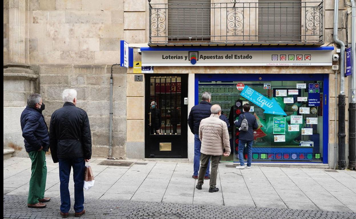 Peñaranda de Bracamonte, agraciada con el segundo premio de la Lotería