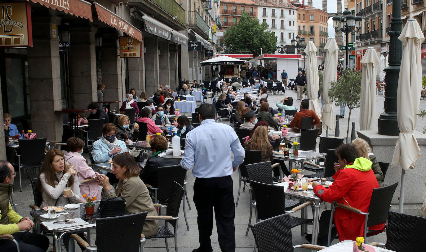 Fin de semana de reactivación turística en Segovia 