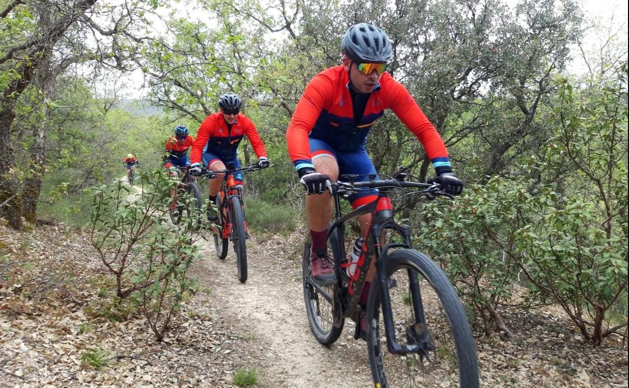Marcha de homenaje en Urueña. 