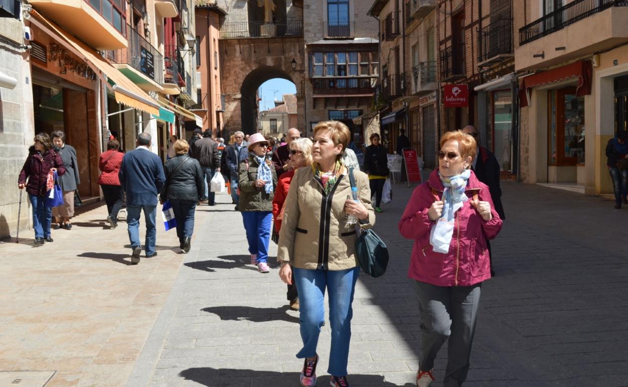 Turistas en Toro antes de la pandemia. 