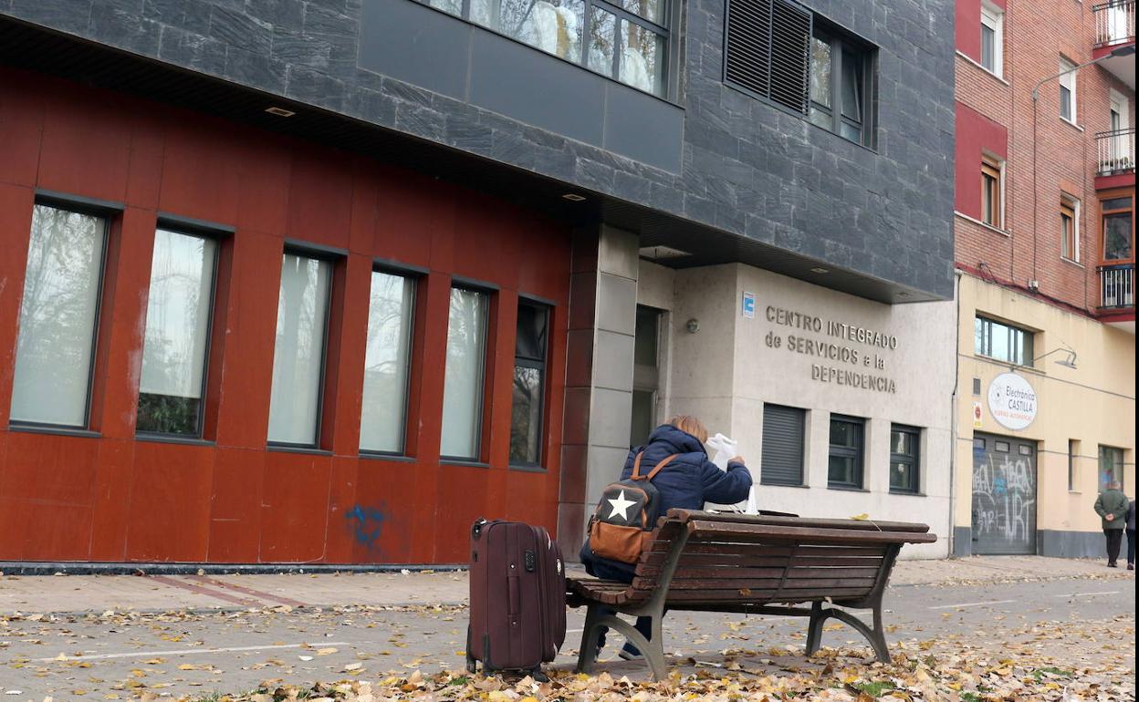 El albergue provisional del paseo de Extremadura.